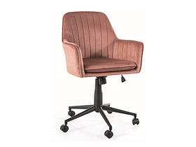Крісло поворотне Q-886 VELVET антична троянда BL.52