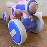 Дитячий біговел велобіг 1.5-3 роки JOY TL-66-300 колеса 6" пластикова рама підсвітка українська озвучування Оранж, фото 6