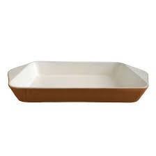 Форма Mazhura жовтогарячі прямокутна з ручками 41х22 см чавун з ємаль-покриттям (mzXG602WO)