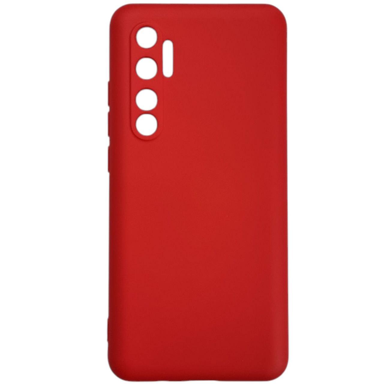 Чохол Xiaomi Mi Note 10 Lite- Aspor Silicone Full червоний, фото 1