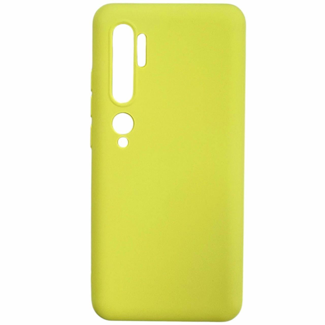 Чохол Xiaomi Mi Note 10/Mi Note 10 Pro- Aspor Silicone Full жовтий, фото 1