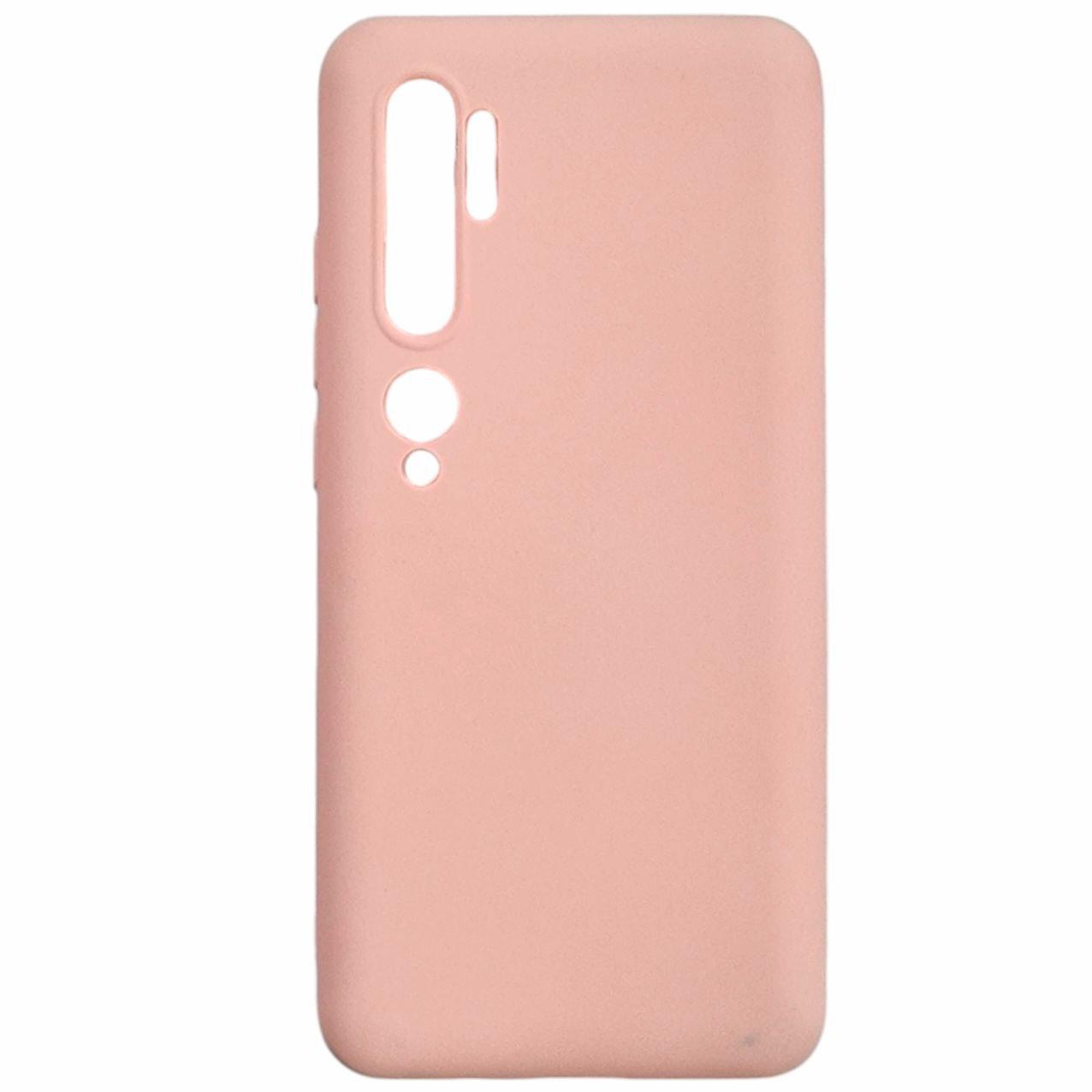 Чохол Xiaomi Mi Note 10/Mi Note 10 Pro- Aspor Silicone Full рожевий, фото 1