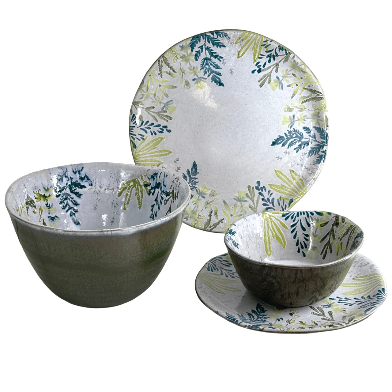 Сервіз столовий керамічний Pomax Mon Jardin 6 персон/19 предметів, фото 1