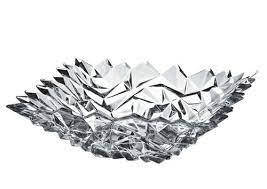 Фруктовниця Bohemia Icy/Glacier d28 см богемське скло (69К13/0/93К52/280)