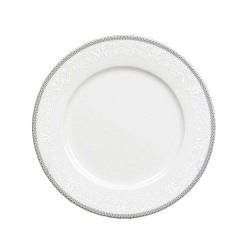 Тарелка десертная Thun Opal (Обводка сіра) 6 штук d19 см фарфор (8034800)