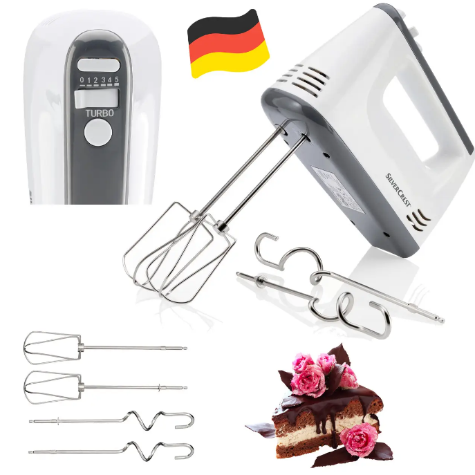 Ручний міксер Silver Crest SHM 300W D2 white, фото 1