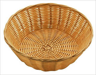 Кошик FoREST круглий світло-коричневий d18 см h7 см (531021) з швидкою доставкою по Україні