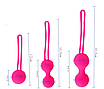 Набір вагінальних кульок Flight of Fancy для вправ Кегеля Світло-рожевий, фото 4