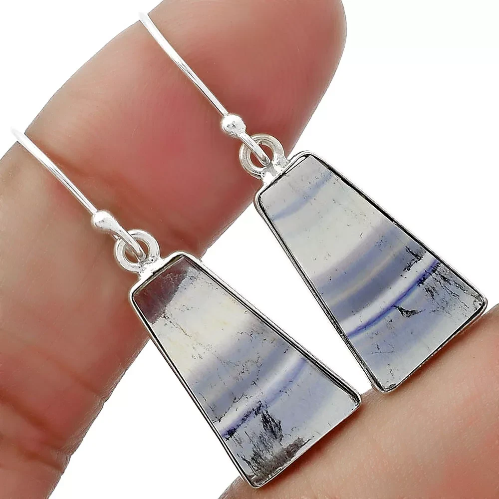 Флюорит срібні сережки, 0149СФ, фото 1