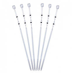 Шампур Скаут 6 штук 45х1 см (0711 Скаут)