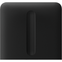 SideButton (Dimmer) vertical black Бічна кнопка для димерного вимикача Ajax
