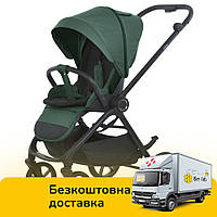 Коляска прогулочная EL CAMINO CHLOE с реверсивным блоком ME 1191 Smoke Green Зеленая