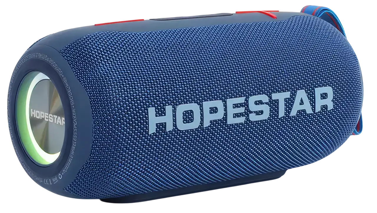 Музична Bluetooth колонка з вологозахисним та LED підсвічуванням Hopestar H49