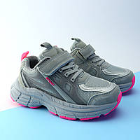 Дитячі кросівки для дівчинки на липучці тм Tom.m