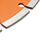 Диск алмазний сегментований Polax 230x7x2.8x22.23, 25% (54-127), фото 2