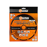 Диск алмазний сегментований Polax 230x7x2.8x22.23, 25% (54-127), фото 3