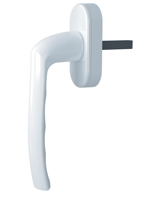 Ручка віконна Astex WH 001 білий (РАЛ 9016) (Україна)