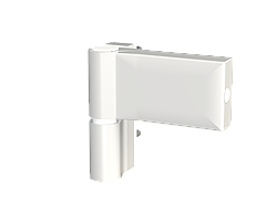 Петля дверна Astex IDEAL (наплав 15-23,5) біла Ral 9016 (Україна)