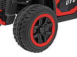 Дитяча акумуляторна машинка фермерська UTV Racing Червона, фото 11