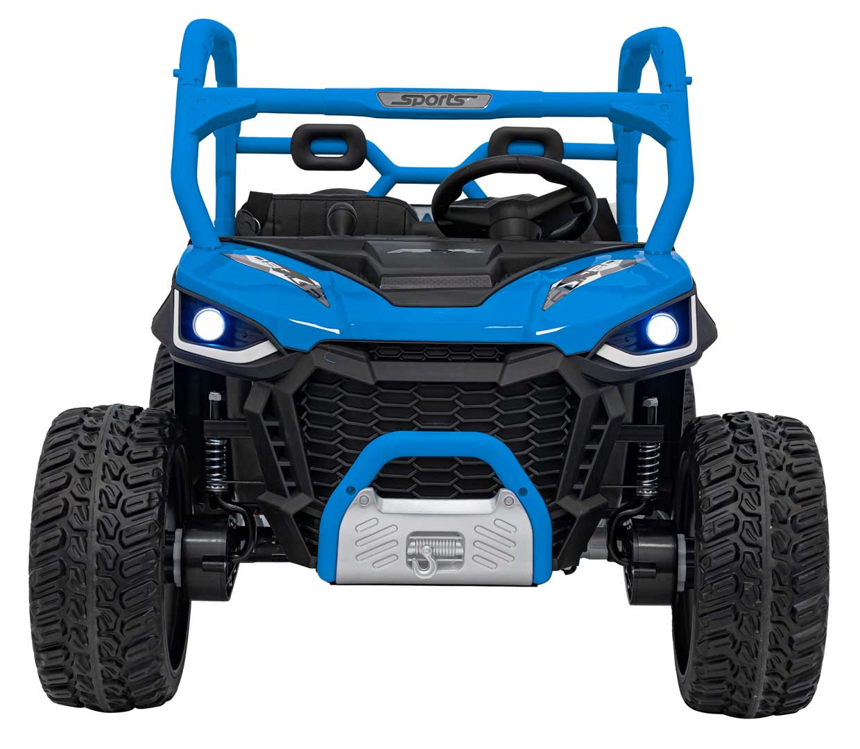 Дитяча акумуляторна машинка фермерська UTV Racing Blue