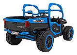 Дитяча акумуляторна машинка фермерська UTV Racing Blue, фото 8