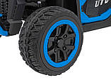 Дитяча акумуляторна машинка фермерська UTV Racing Blue, фото 11