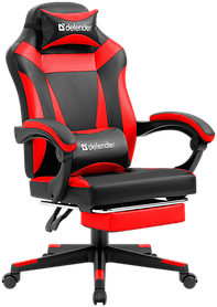 Крісло ігрове Defender Cruiser Black/Red (64344)