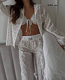 Домашній комплект ( сорочка та штани ) норма та батал 5781 ес, фото 4