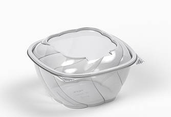 Бокс для салату Itex з кришкою 1 л d17 см h10 см (IT-5999)