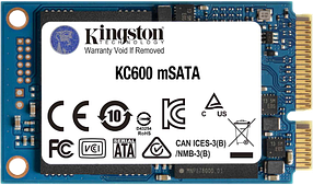SSD mSATA накопичувач Kingston KC600 1TB (SKC600MS/1024G)