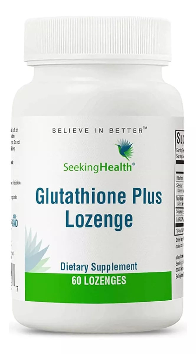 Seeking Health Glutathione Plus / Глутатіон із кофакторами 60 пастилок