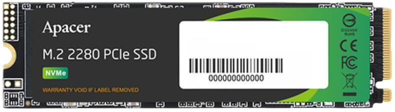 SSD M.2 накопичувач Apacer AS2280P4X 512GB (AP512GAS2280P4X-1), фото 1