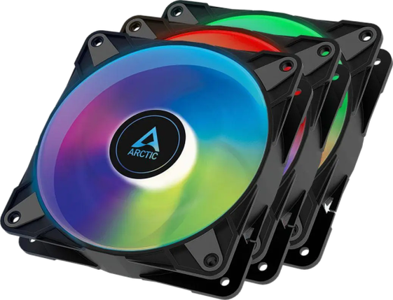 Вентилятор Arctic P12 PWM PST ARGB Black (ACFAN00232A), фото 1