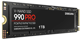 SSD M.2 накопичувач Samsung 990 PRO 1TB (MZ-V9P1T0BW)
