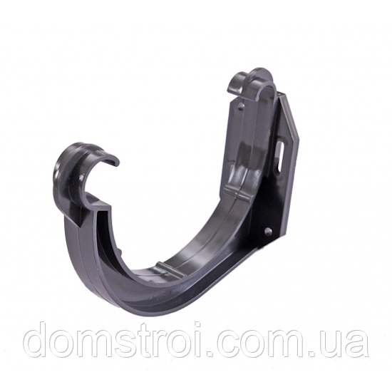 Тримач водостічної ринви пластиковий PROFIL Ø130, Графіт
