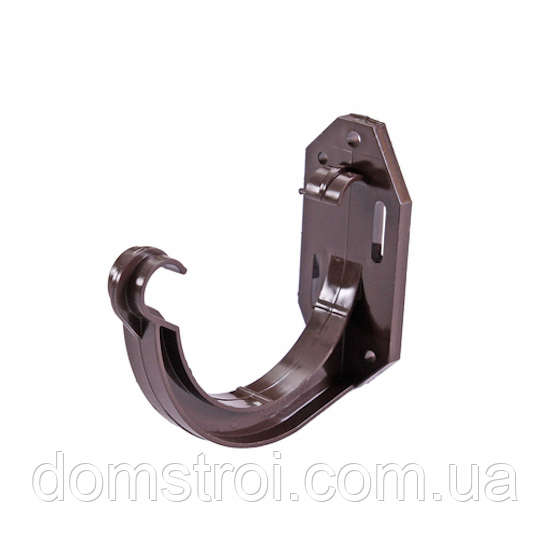 Тримач водостічної ринви пластиковий PROFIL Ø130, Коричневий