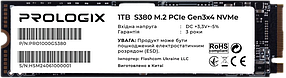SSD M.2 накопичувач Prologix S380 1TB (PRO1000GS380)