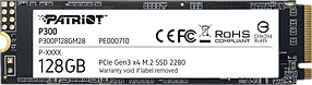 SSD M.2 накопичувач Patriot P300 128GB (P300P128GM28)