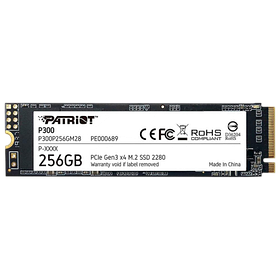 SSD M.2 накопичувач Patriot P300 256GB (P300P256GM28)