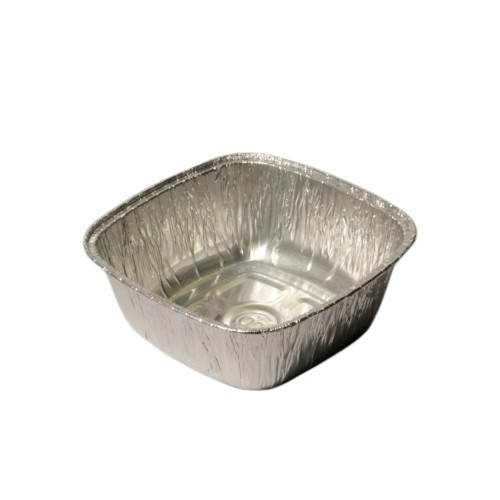 Контейнер для зберігання L g борт 300 мл 11х11 см h4 см фольга (LF-120 G 100шт), фото 1