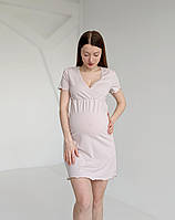 Сорочка для вагітних та годуючих грудьми матусь CREAMY, фото 4