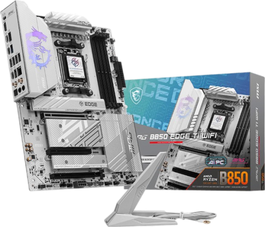 Материнська плата MSI B850 MPG Edge Ti Wi-Fi Socket AM5 (MPG B850 EDGE TI WIFI)