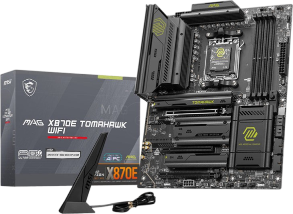 Материнська плата MSI X870E MAG Tomahawk Wi-Fi Socket AM5 (MAG X870E TOMAHAWK WIFI)