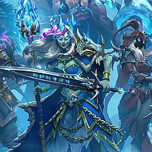 Плакат "Хартстоун, головні персонажі, Hearthstone", 34×60см, фото 2