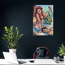 Плакат "Русалочка, Mermaid", 60×40см, фото 3