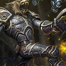 Плакат "Варкрафт, Ворген та гобліни, Warcraft", 60×43см, фото 2