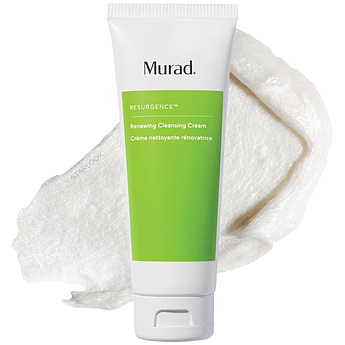 Очищуючий крем-ексфоліатор з AHA та BHA-кислотами Murad Renewing Cleansing Cream 200 мл