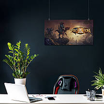 Плакат "Варкрафт: Тумани Пандарії, Warcraft: Pandaria, Escalation", 60×31см, фото 3