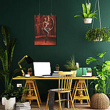 Плакат "Наталія Орейро в обручі", 60×43см, фото 5