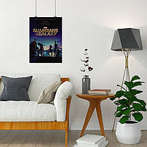 Плакат "Вартові Галактики, Guardians of the Galaxy (2014)", 60×43см, фото 5